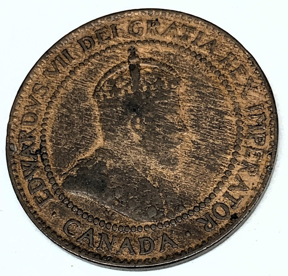 # C9040 CANADA COIN, LARGE CENT 1910