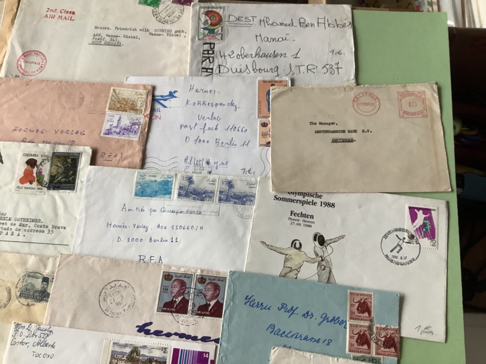 worldwide covers & postcards 37 items Ref A1877