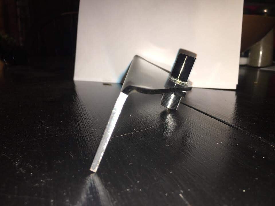 Peterbilt Bunk Mounted CB Antenna Bracket