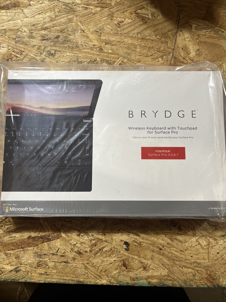 Brydge 12.3 Pro Bluetooth Keyboard Microsoft Surface Pro 4 5 6 7  BRY7012 SEALED
