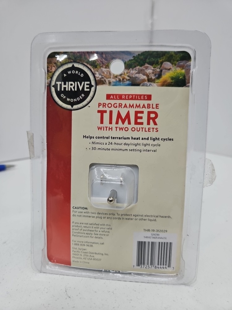 All Reptiles Programmable Timer With two Outlets