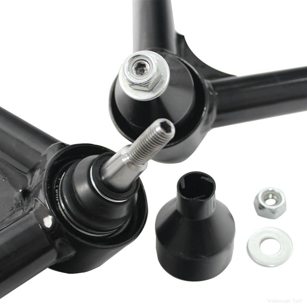 Pair (2 PCS) Front Upper Control Arm Compatible with 2014-2018 Silverado Sier...