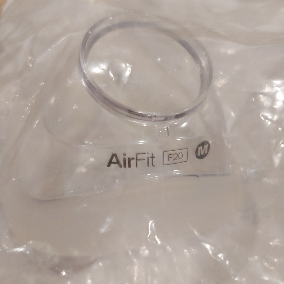NEW Lot of 2 ResMed 63468 AirFit F20 Cushion Replacement Size Medium SEALED