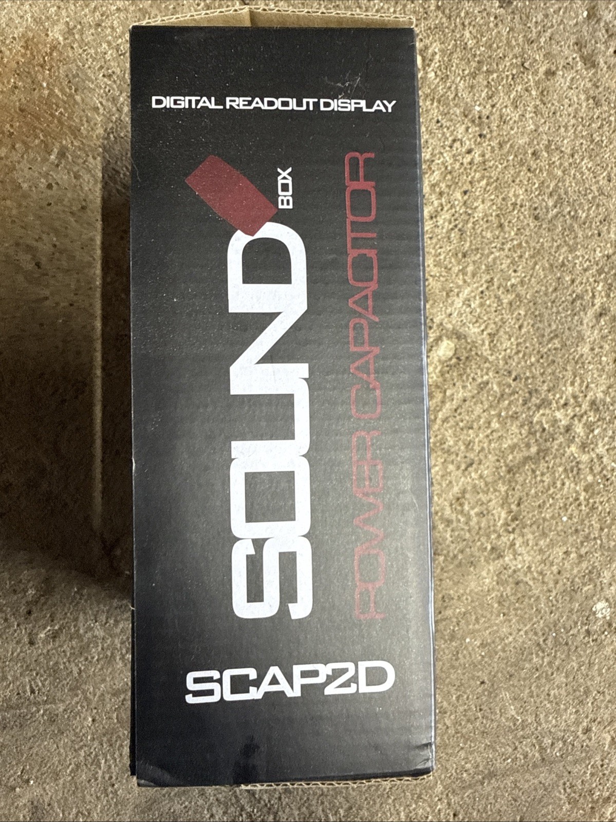 SoundBox SCAP2D, 2.5 Farad Digital Capacitor for Car Audio - 2500 Watts