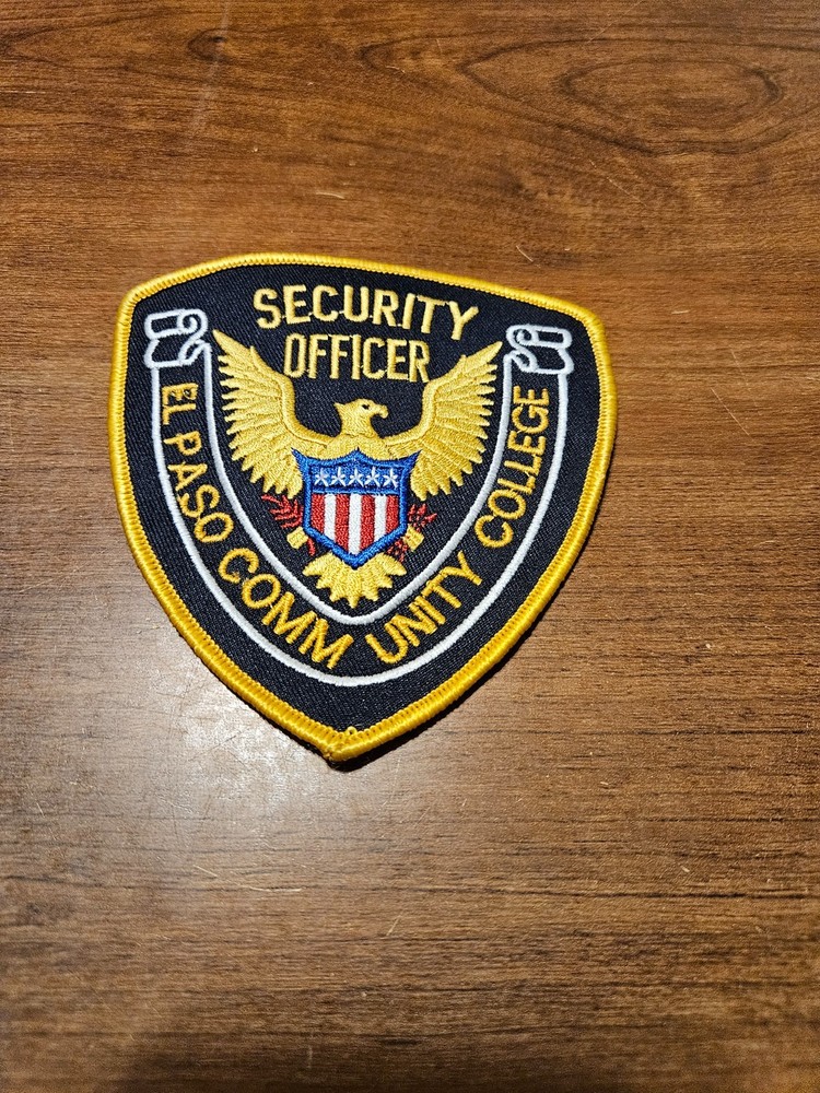 EL PASO COMMUNITY COLLEGE SECURITY OFFICER PATCH