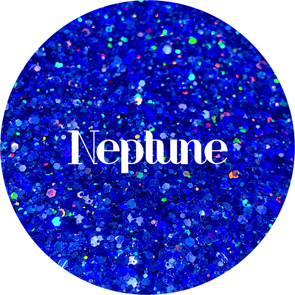 Premium Polyester Glitter - Blue Holographic