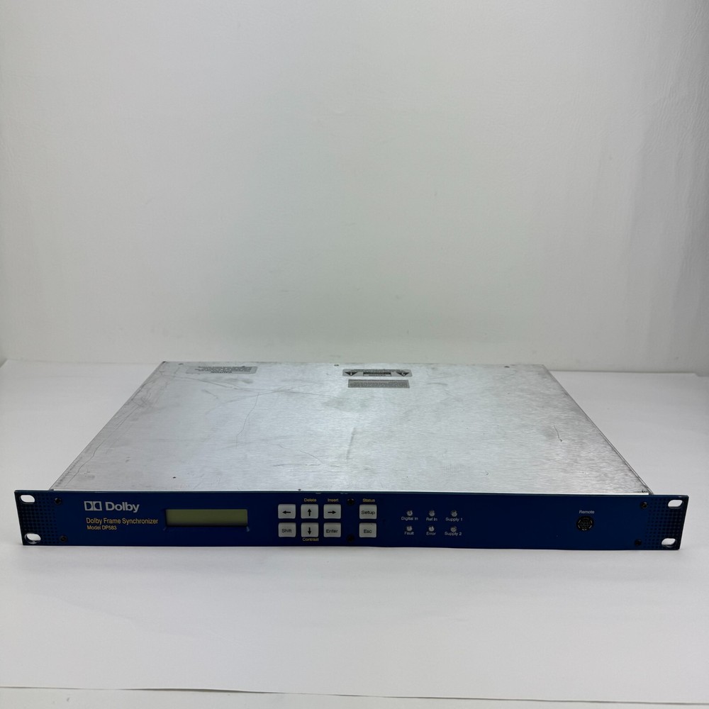 Dolby DP583 Audio Frame Synchronizer for Dolby E Broadcast & Studio Equipment