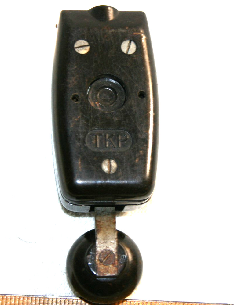 LOT (D) WW2 RARE GERMAN BAKELITE MORSE CODE KEY (TKP)