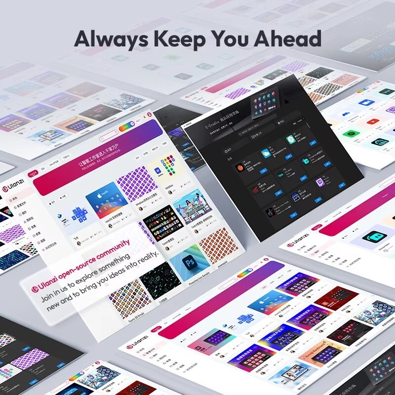 Ulanzi D200 Production Console Studio Controller for Vlog Content Creation Work