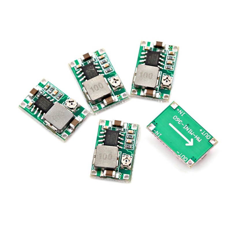 5pcs/set Mini 3A DC Adjustable Converter Step Down Power Supply Replace LM25 Jf