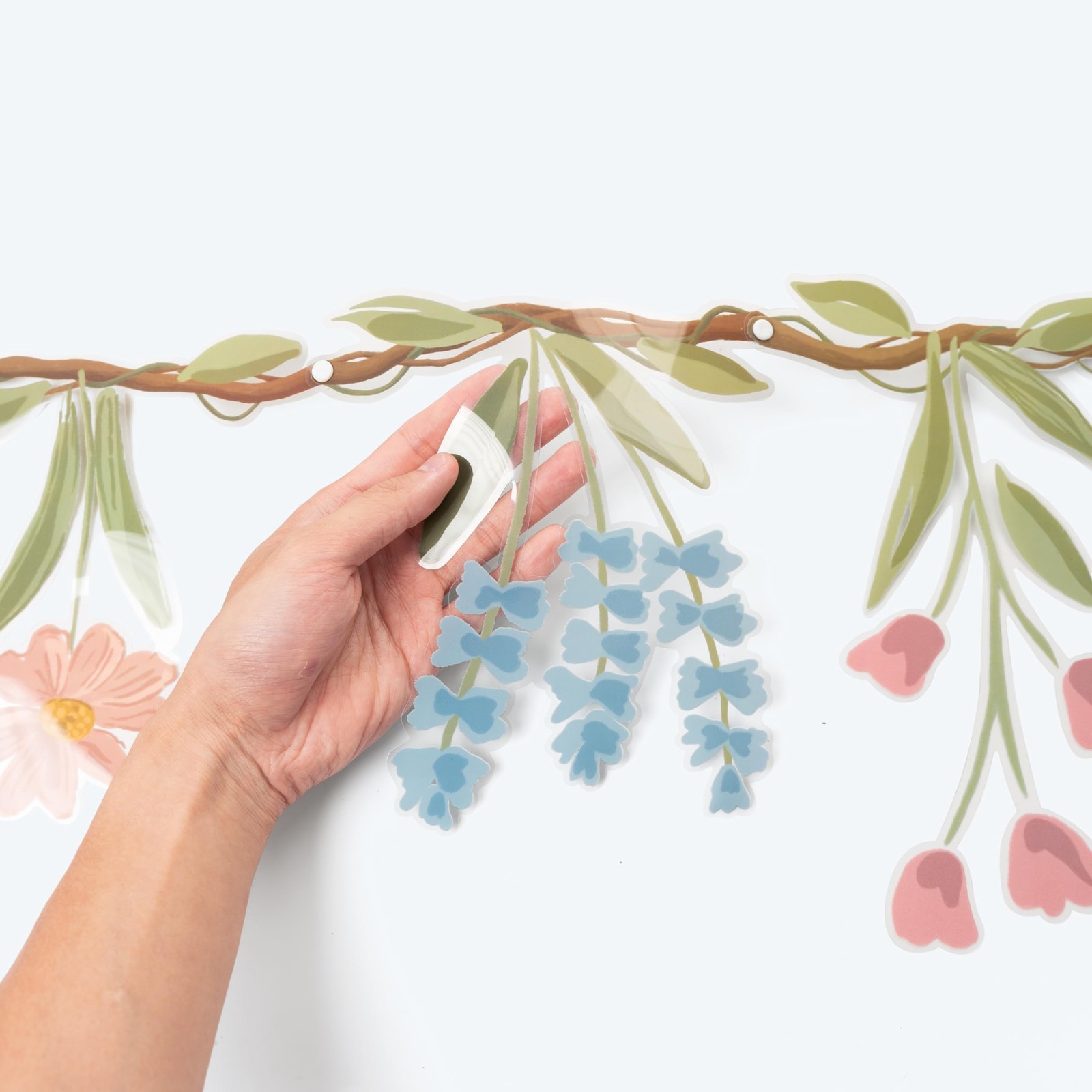 Flower Banner Garland set Wildflower Floral Garden Decoration mixed