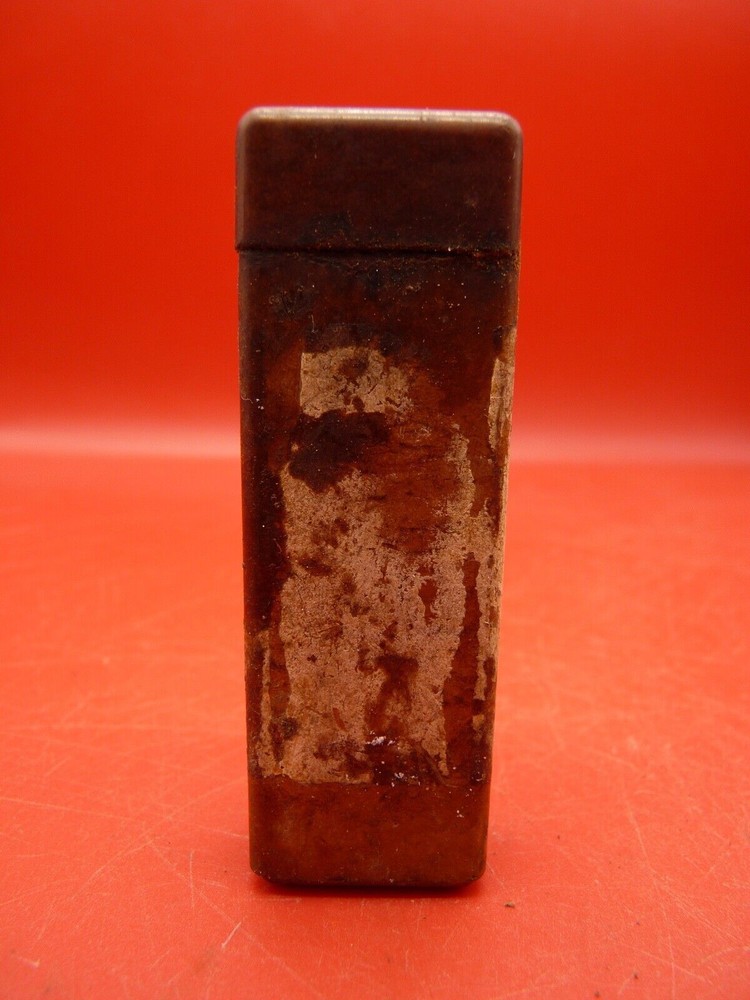 Original WW2 German Army Skin Decontamination Table Bakelite Box Wehrmacht 1942