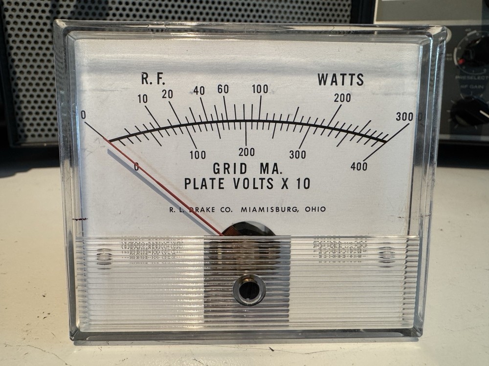 Drake L7 Linear Amplifier Grid/Plate Volt Meter