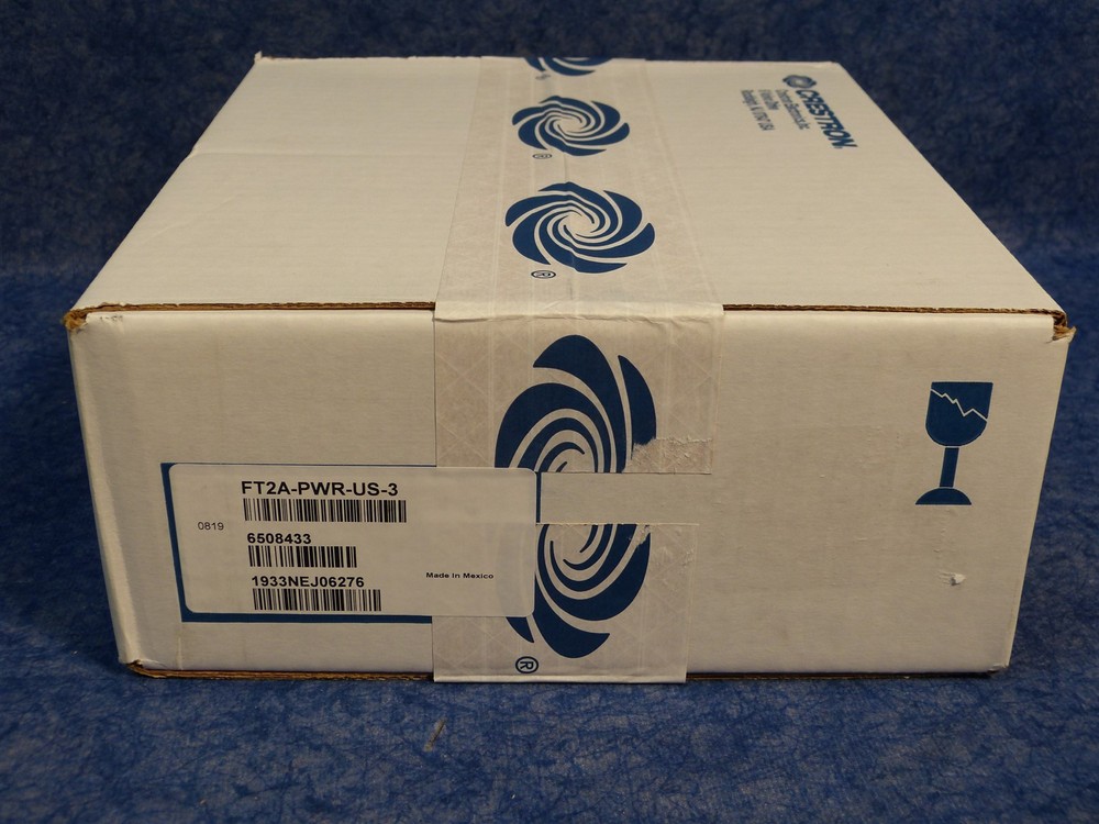 NEW Crestron FT2A-PWR-US-3 AC Power Outlet Module FT2 Triple, Under-Table (E2)