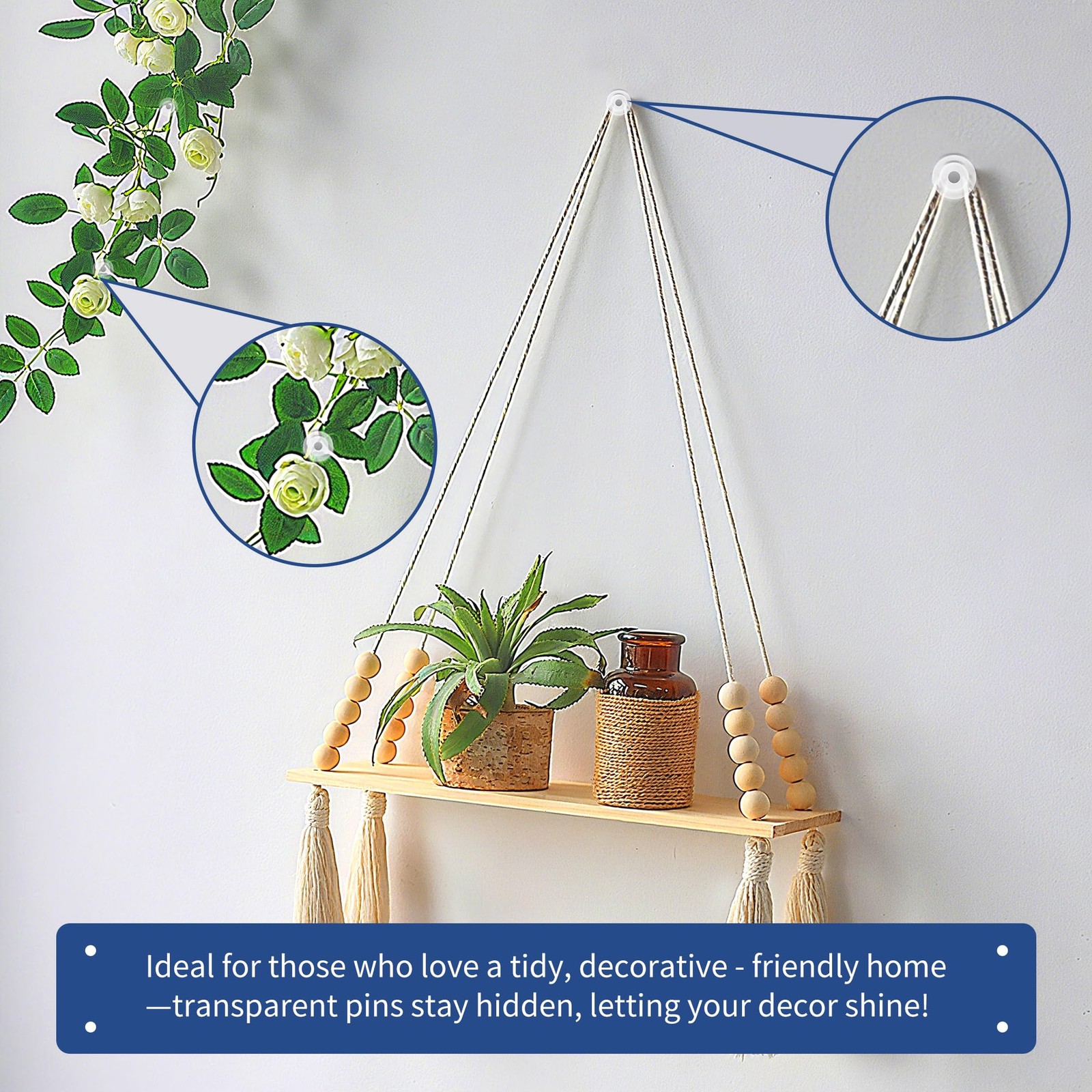 180-Pack Clear Thumb Tacks - Heavy Duty Push Pins for Bulletin Board, Office,