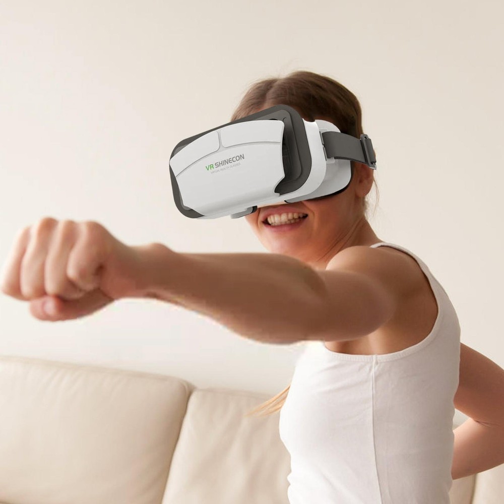Phone VR Headset Adjustable VR Headset Comfortable VR Goggles/Glasses