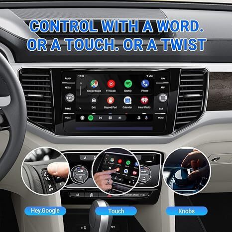 OTTOCAST A2Air Wireless Android Auto Adapter 13s Auto-Connect Fast Speed - BLUE