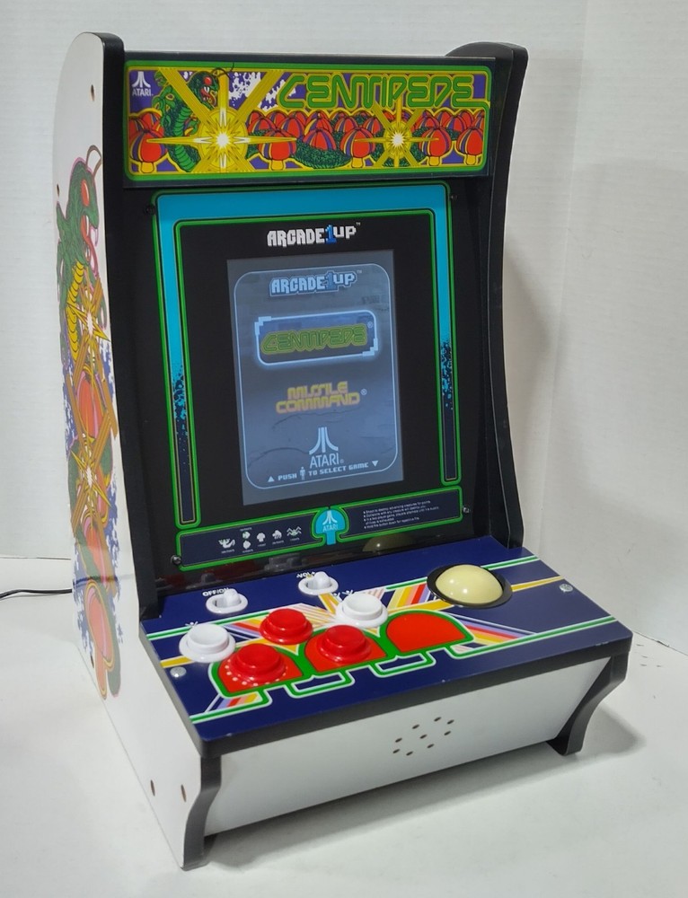 Arcade1Up Centipede and Missile Command by Atari Tabletop Arcade Game Tested
