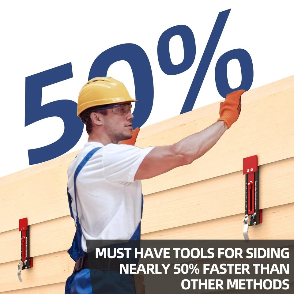 Siding Installation Tools and Mounting Kit for Outdoor Projects