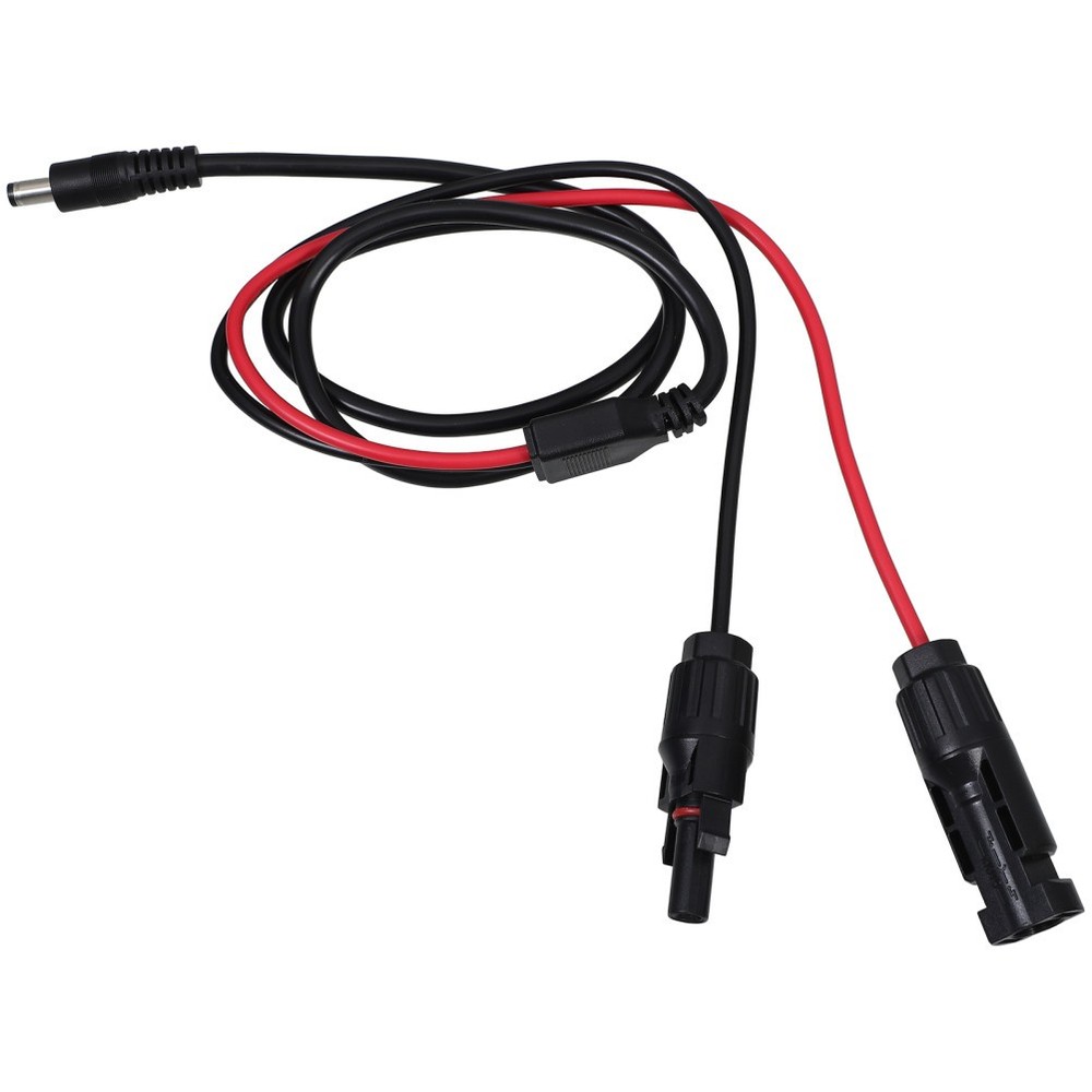 Solar Panel Wire Plug To DC 5.5 Mm Connector Cable Extension For Solar Panels