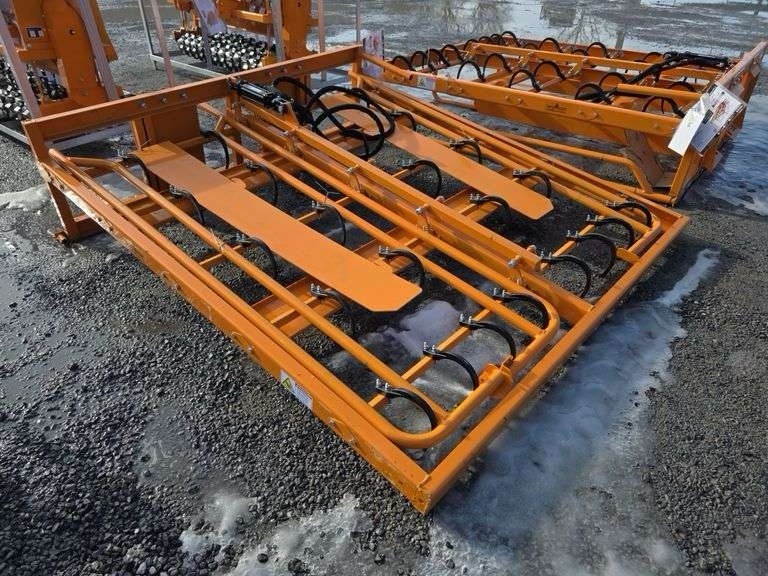 Hay Grapple Landhonor Quick Attach Skidsteer