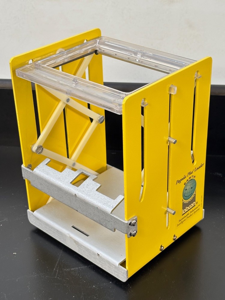 Labcon Pagoda Plus Loader, Pipet Tip Refill Reloading System, Yellow