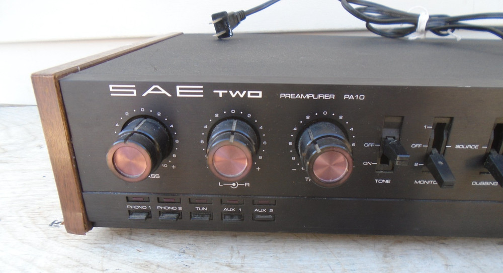 SAE TWO Preamplifier PRE Amp PA10 / READ