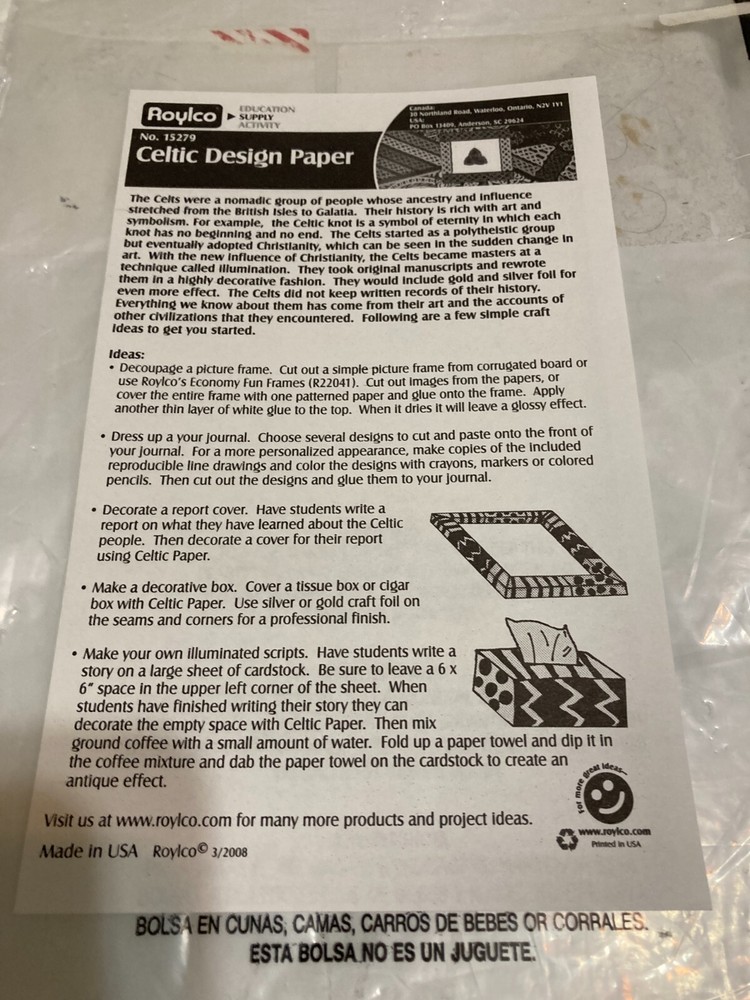 Celtic Design Paper