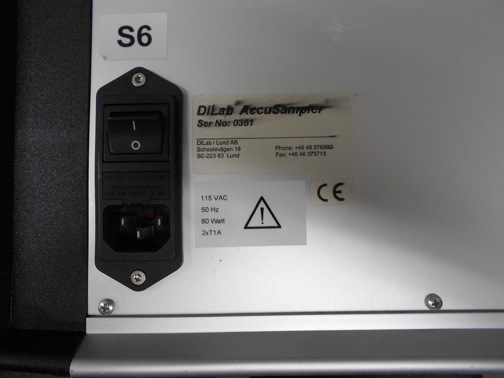 DILAB ACCU SAMPLER POWER SOURCE