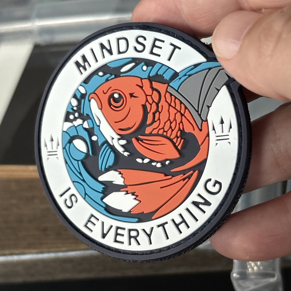 Countycomm Maratac Government Products Group hook n loop Patch Mindset Trident