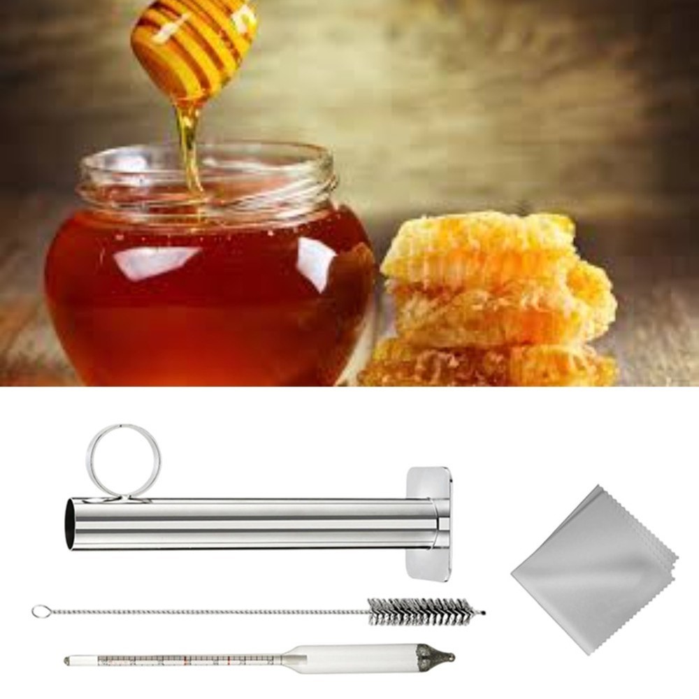 Maple Syrup Measuring Set Hydrometer Test Cup and Specific Gravity Meter Kit