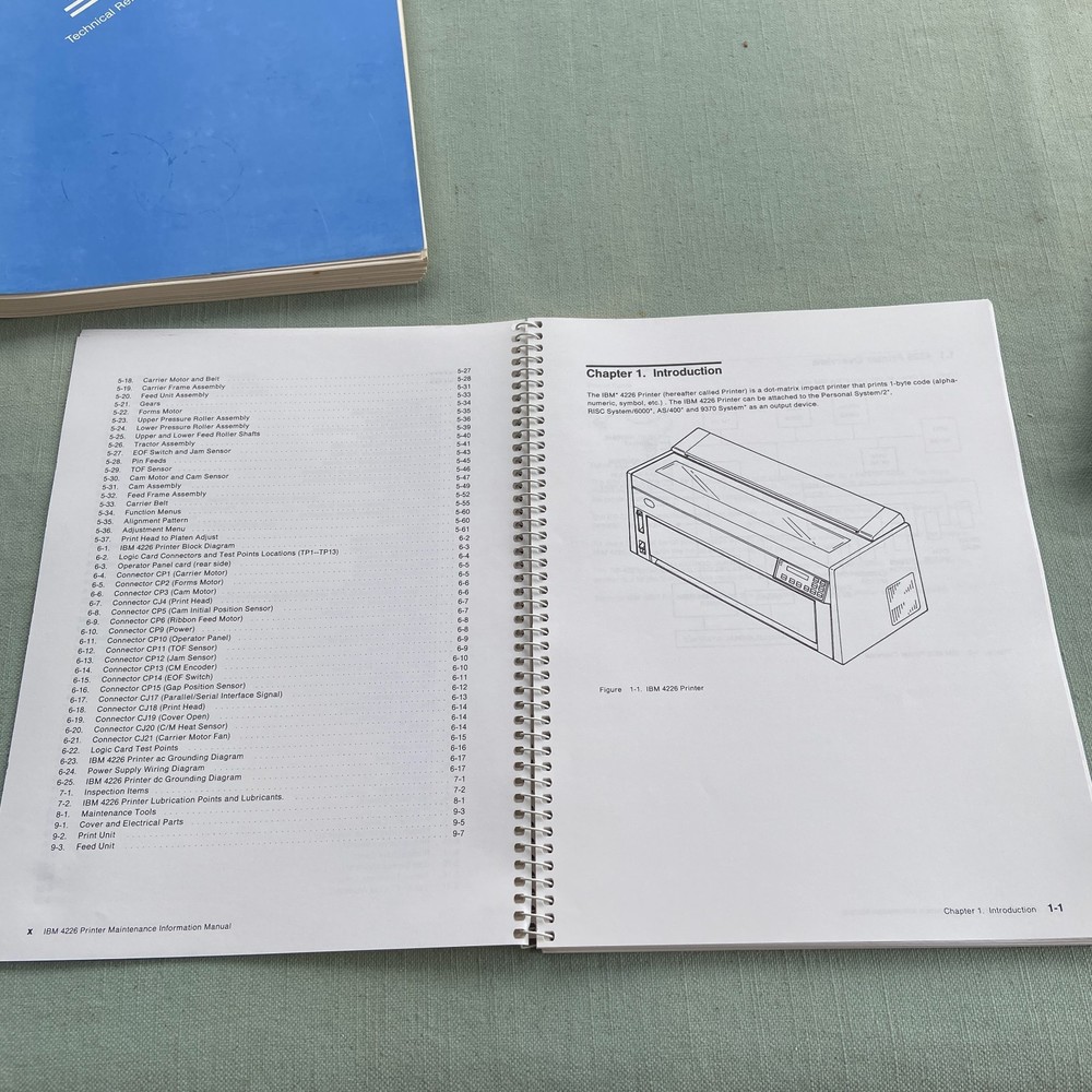 IBM Book Laser Printer Technical Reference 4226 4019 Users Guide Manual 1989 90
