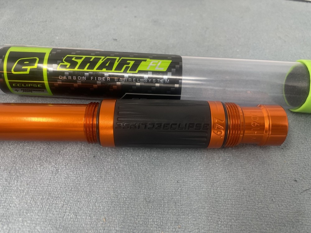 Planet Eclipse Shaft Fl Barrel Back- Orange .677