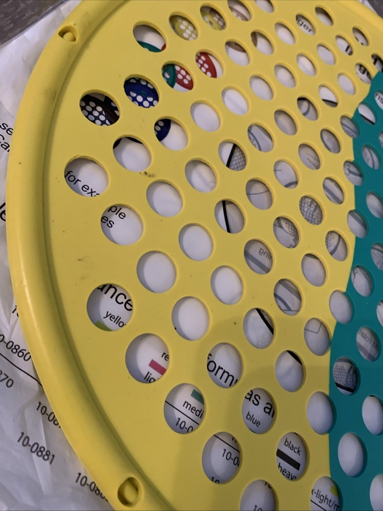 EUC CanDo Hand Exercise Web - Large 14" Diameter - Yellow/Green (x-light/medium)