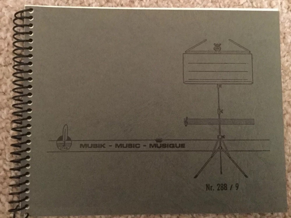 Musician’s Notebooks, qty 2