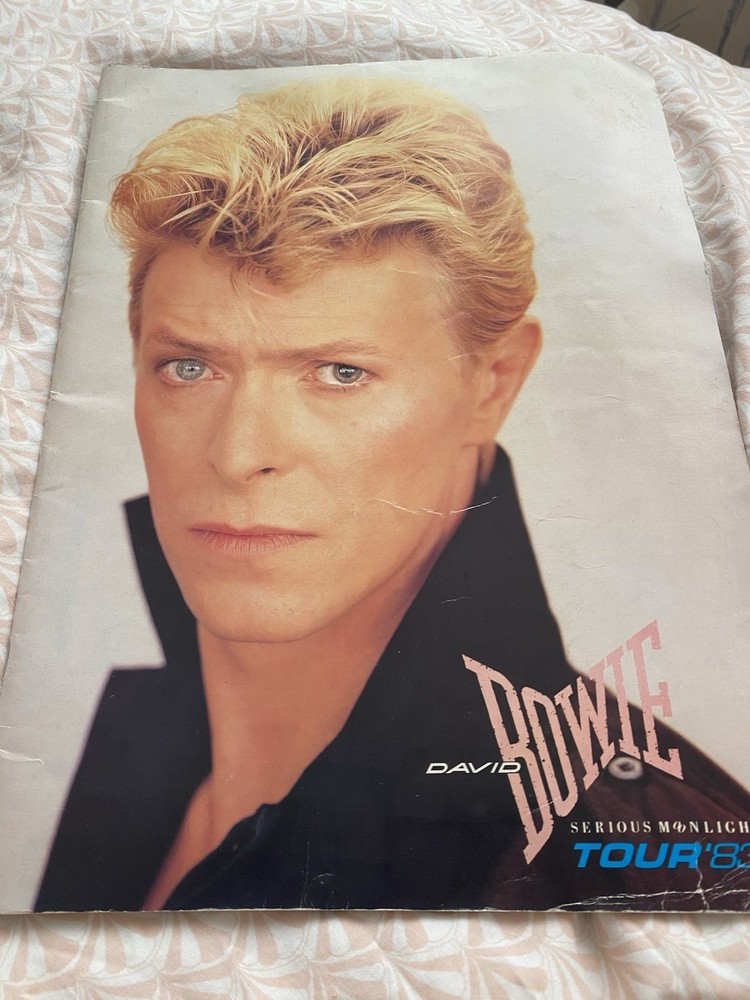 David Bowie Official Serious Moonlight Tour 83 Programme Original