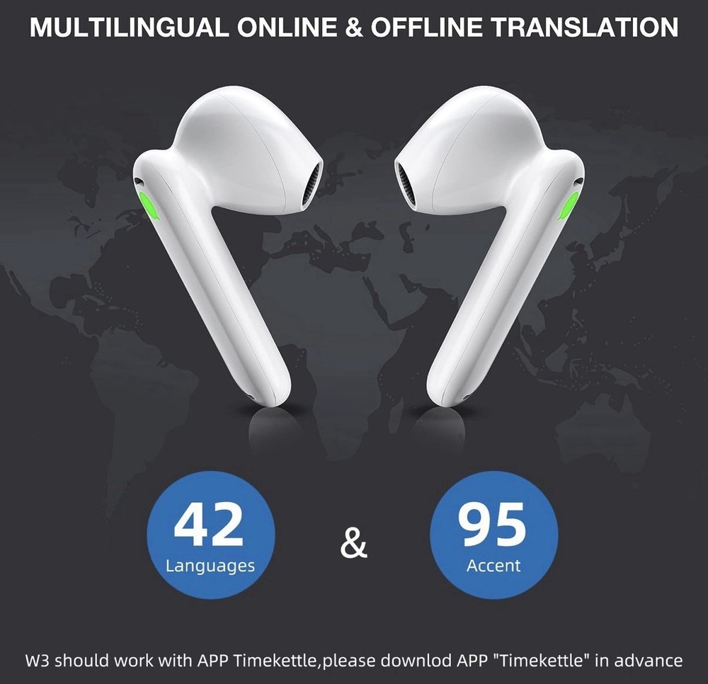 NEW Timekettle WT2 Edge Translator Earbuds 40 Languages Available