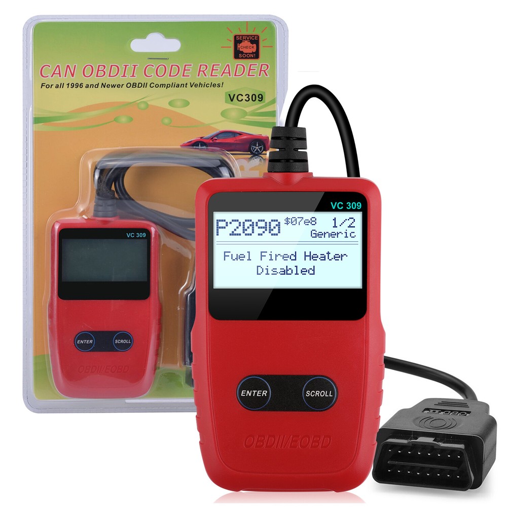 Automotive OBD2 Scanner Car Code Reader Diagnostic Tool Shut Engine Light Off