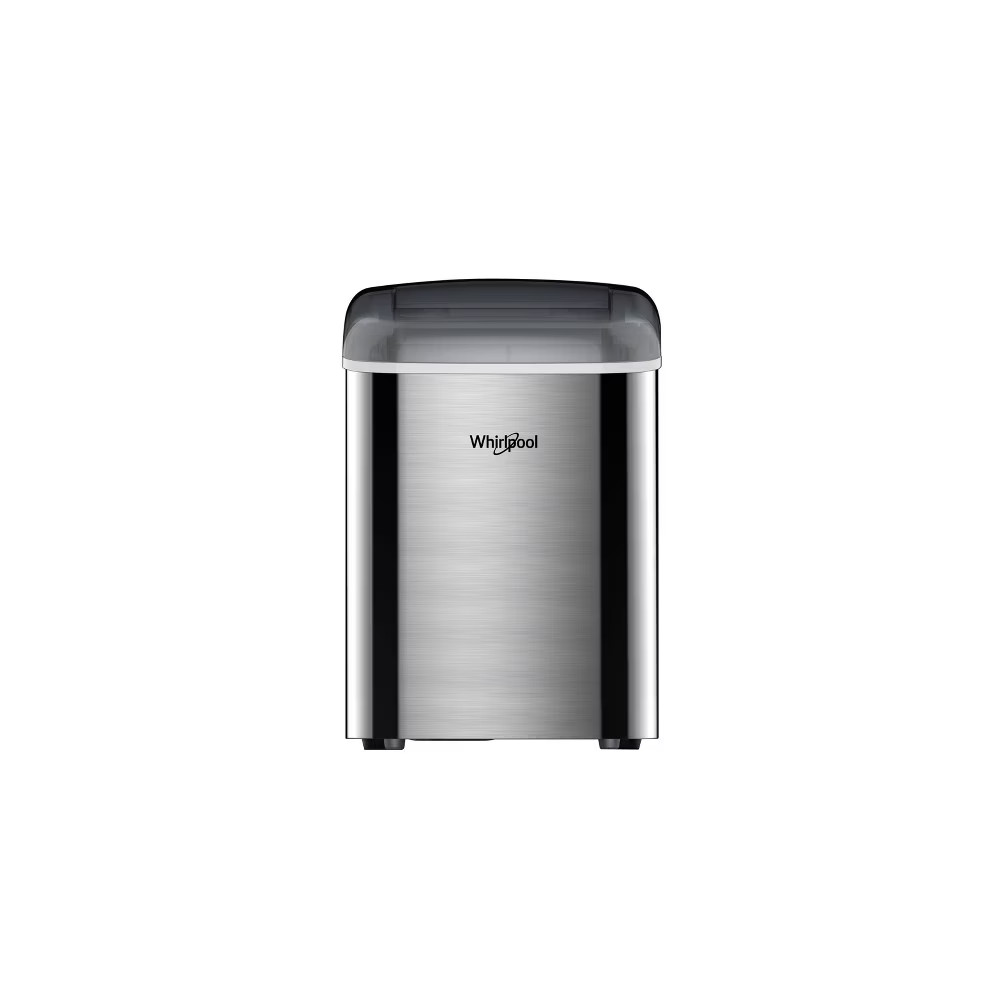 Whirlpool Ice Maker Stainless Steel: Countertop Ice Machine, Bullet Shape,