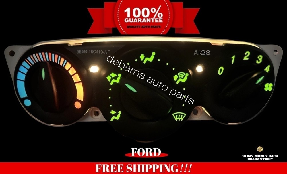 2000-2007 Ford Focus A/C Heater Temperature Climate Control Module