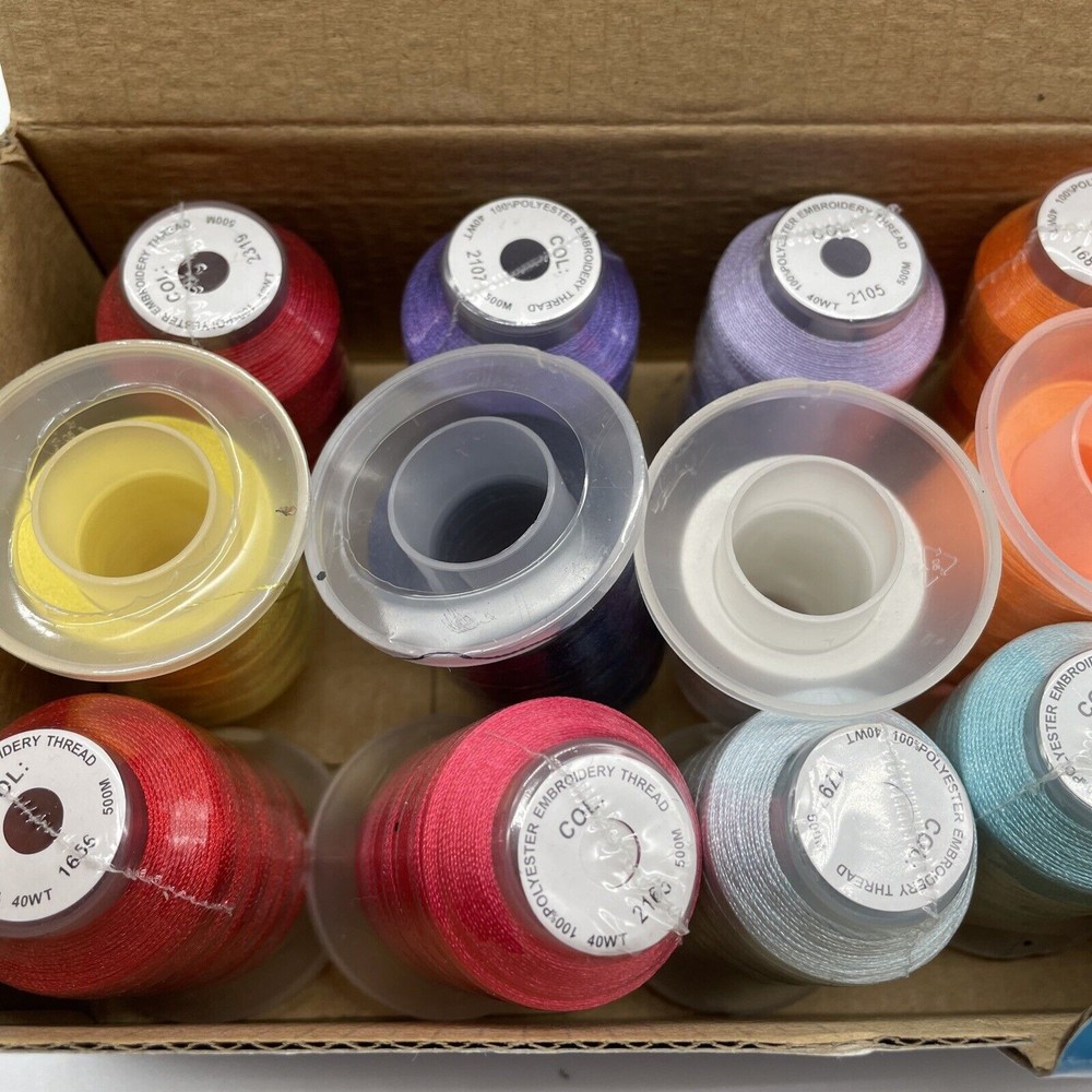 Embroidex Embroidery Thread 24 spools