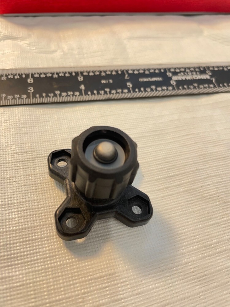 LMI Pump Parts - 4 Function PR Cap Assembly - Black Knob PR