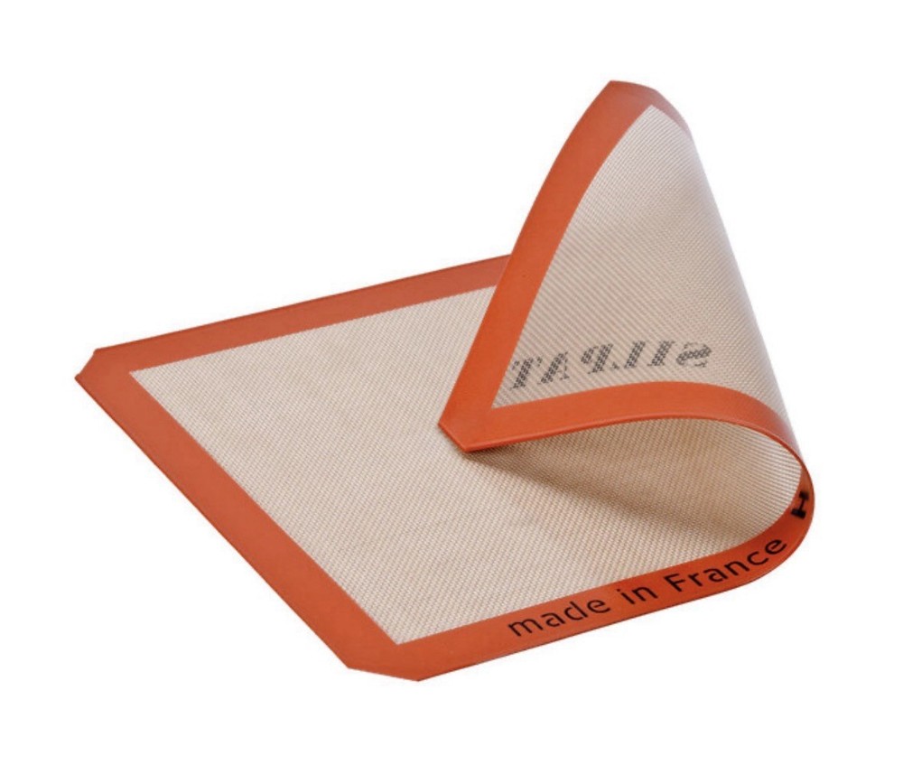 Silpat Rectangle Half Size Non-Stick Baking Mat - Orange