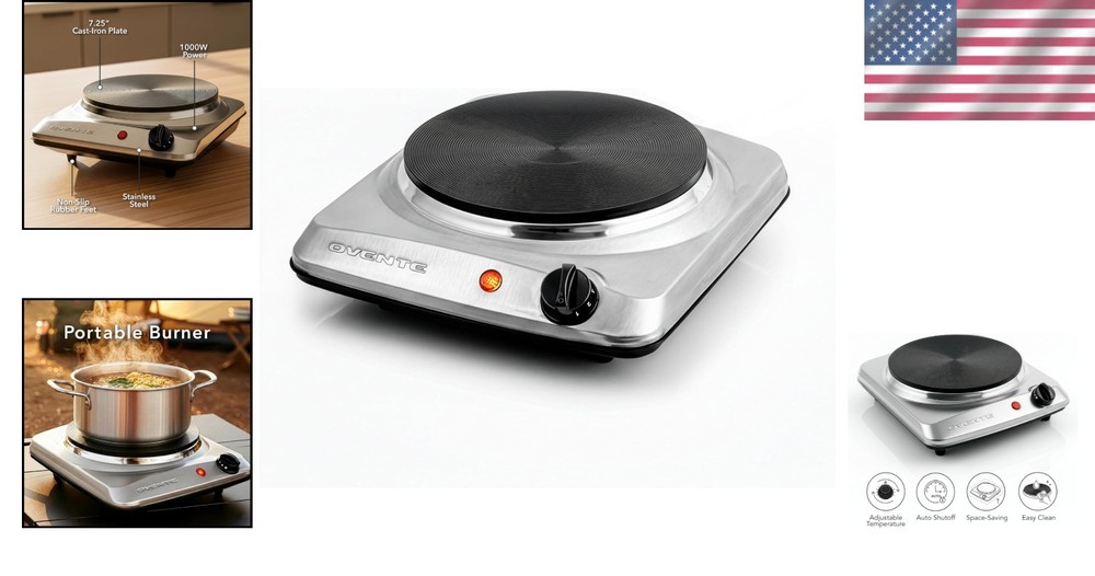 Portable Electric Countertop Single Burner
