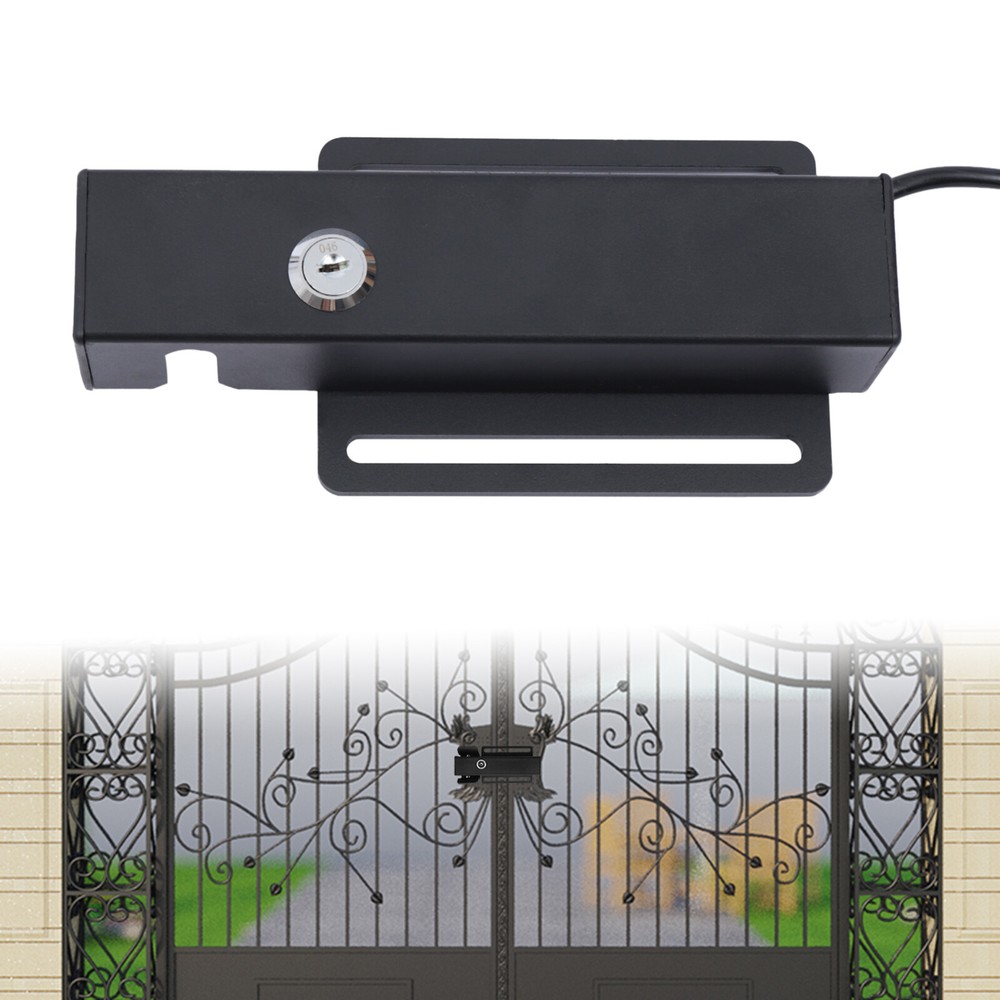 DC/AC12-24V Automatic Electric Gate Lock For Garage Gate Swing Gate Opener