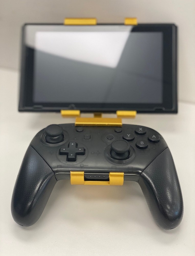 3D Printed Nintendo Switch 2 Pro Controller Mount Clip Adjustable Holder