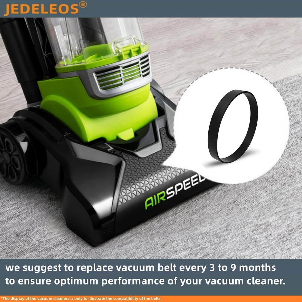 Replacement Belts and Filter for Eureka NEU100 Airspeed Compact Bagless...