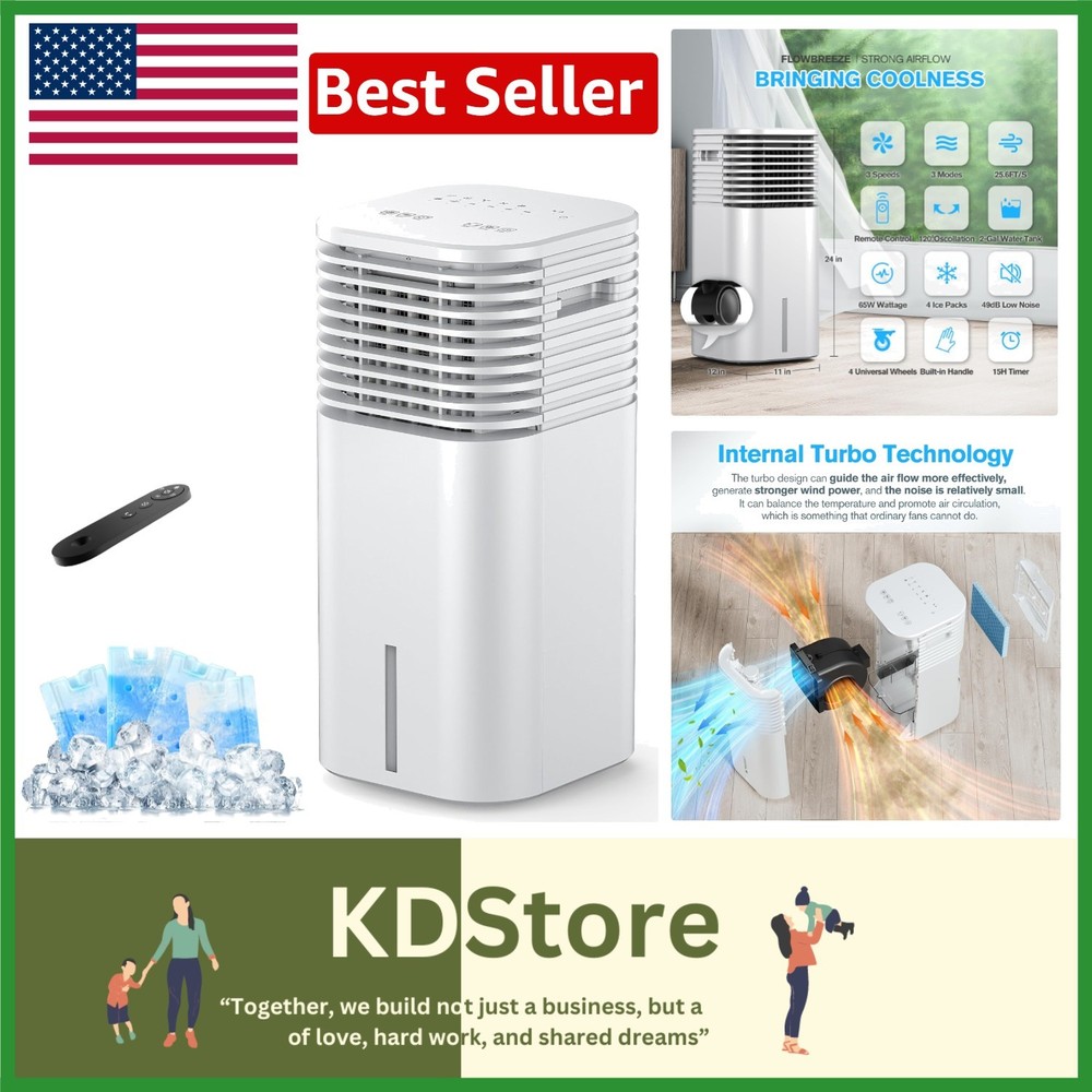 Effortless Cooling: Ultra-Quiet 3-in-1 Windowless AC with 120° Pivot Function