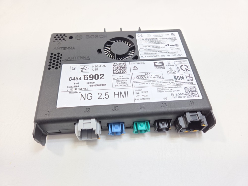 2018-2020 GM HUMAN MACHINE INTERFACE HMI CONTROL MODULE OEM 84546902 VIN REMOVED