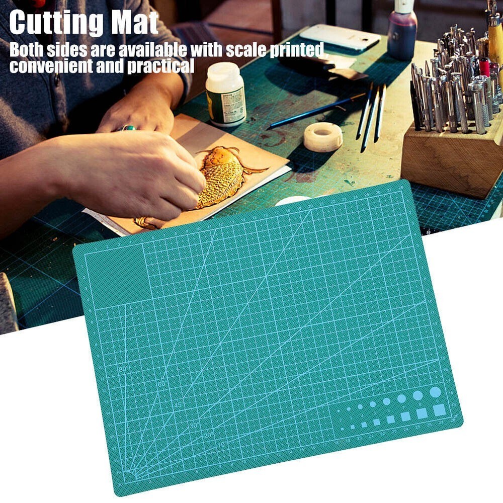 A4 Durable PVC Cutting Mat Self Healing Handmade DIY Carving Tool Cut Pad Board